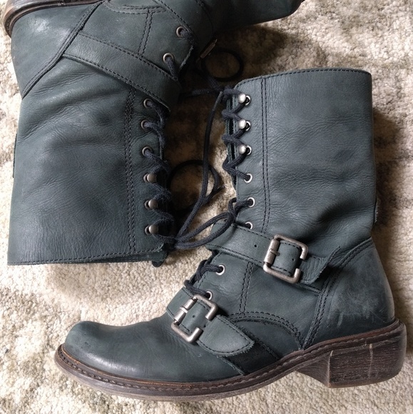 nordstrom black combat boots
